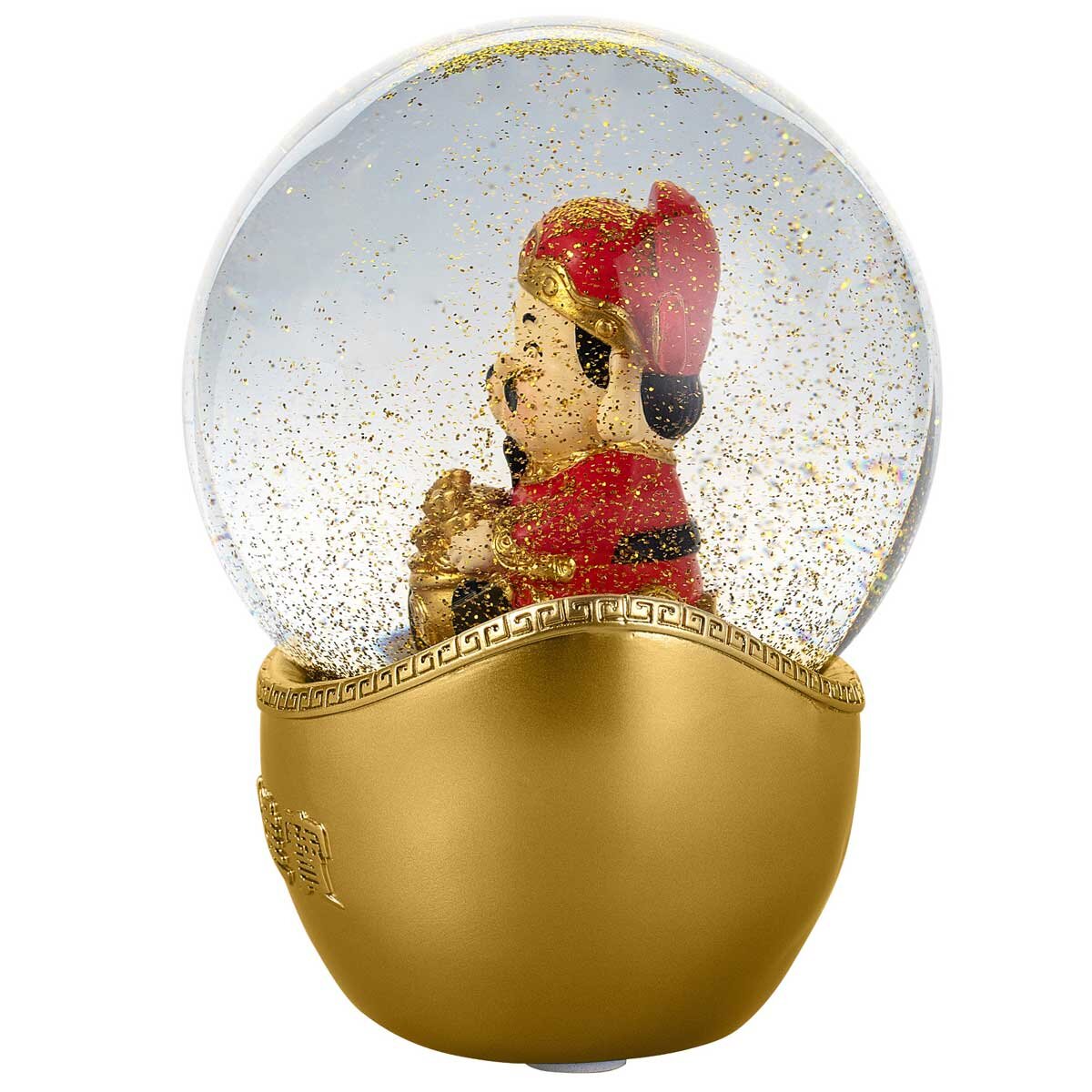 Wealth And Fortune Water Globes 2 Piece