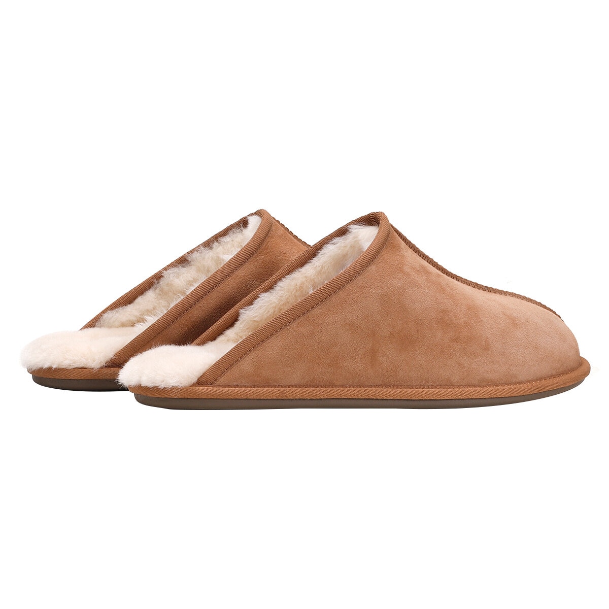 Kirkland Signature Men's Slippers Chestnut