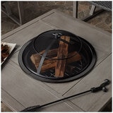 Agio Lisbon 5 Piece Wood Burning Fire Chat Set