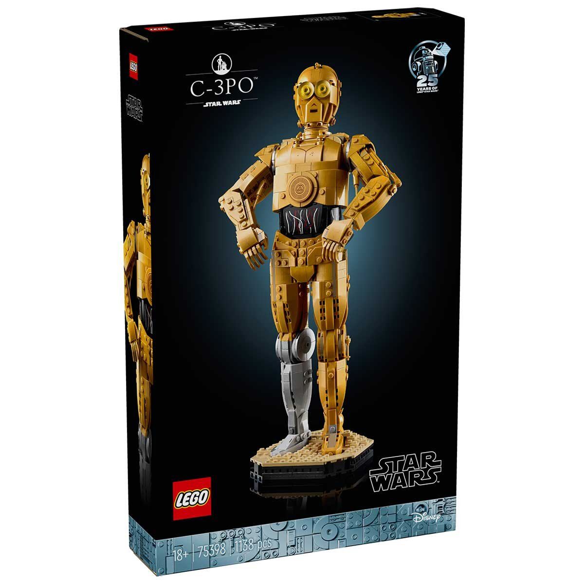 LEGO Star Wars C-3PO Buildable Droid Figure 75398