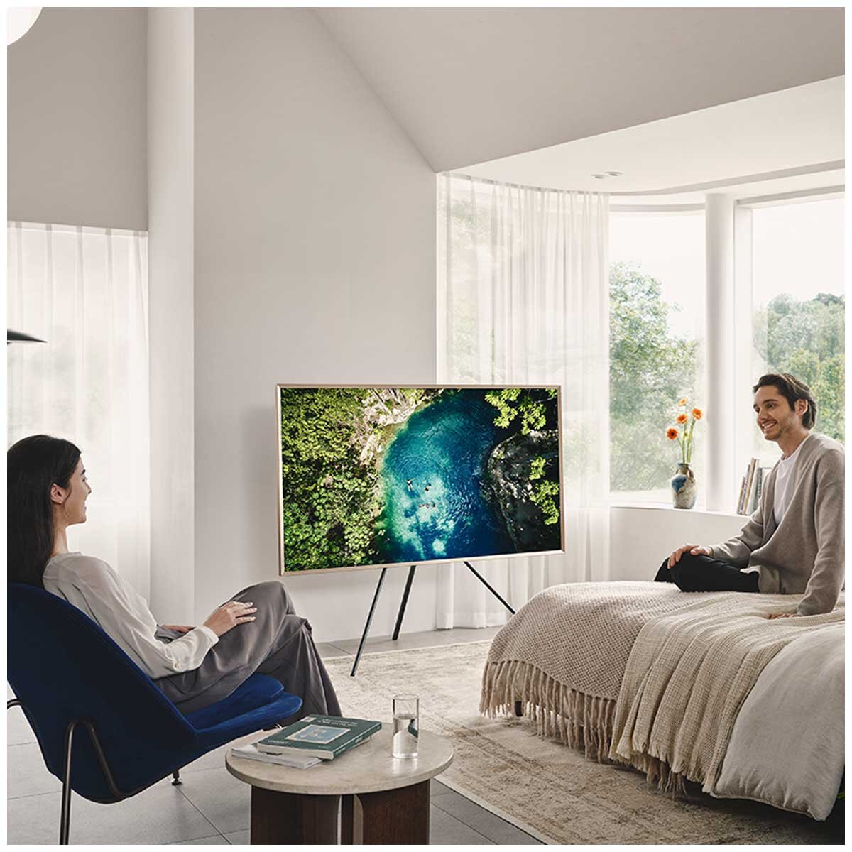 Samsung 75 Inch The Frame QLED 4K Smart TV QA75LS03DAWXXY