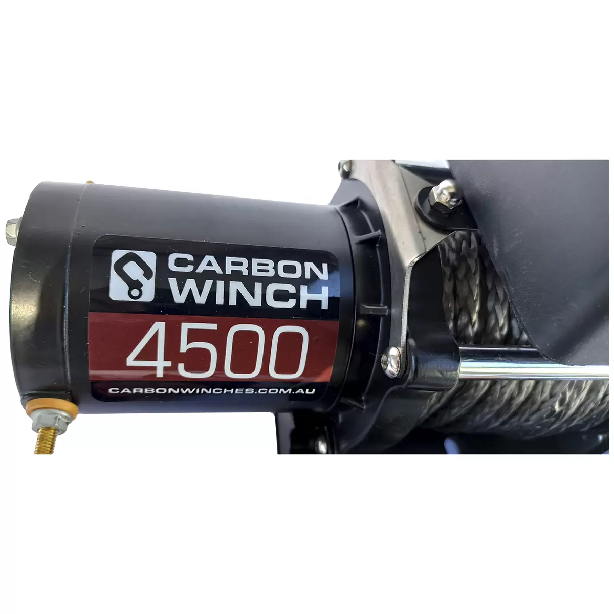 Carbon Offroad 4,500lb ATV/UTV winch with Monkey Fist Shackle