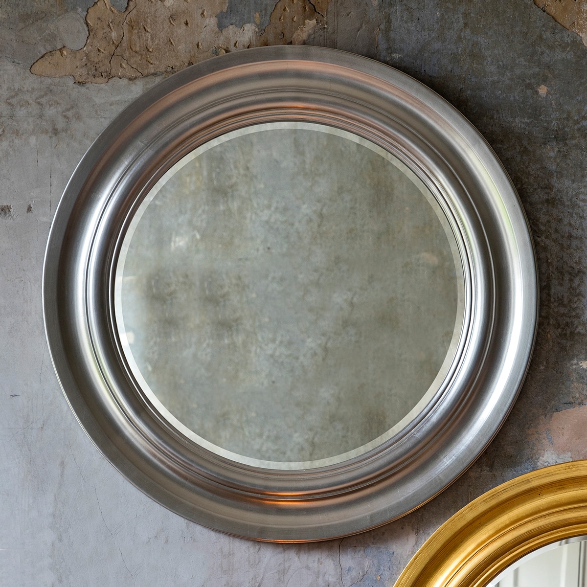 Hudson Living Trevose Silver Mirror 840x840mm