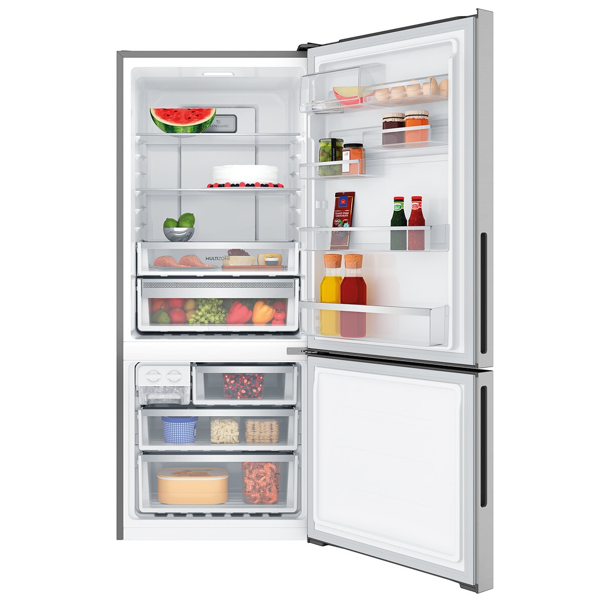 Electrolux 425L Ultimate Taste 500 Bottom Mount Refrigerator Stainless Steel EBE4302SD-R