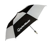 Taylormade 62 Inch Golf & 58 Inch Jumbo Compact Umbrella Set 2 Pack Black/Pebble