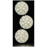 StayBright Random Sparkle LED Spheres 3 Pack