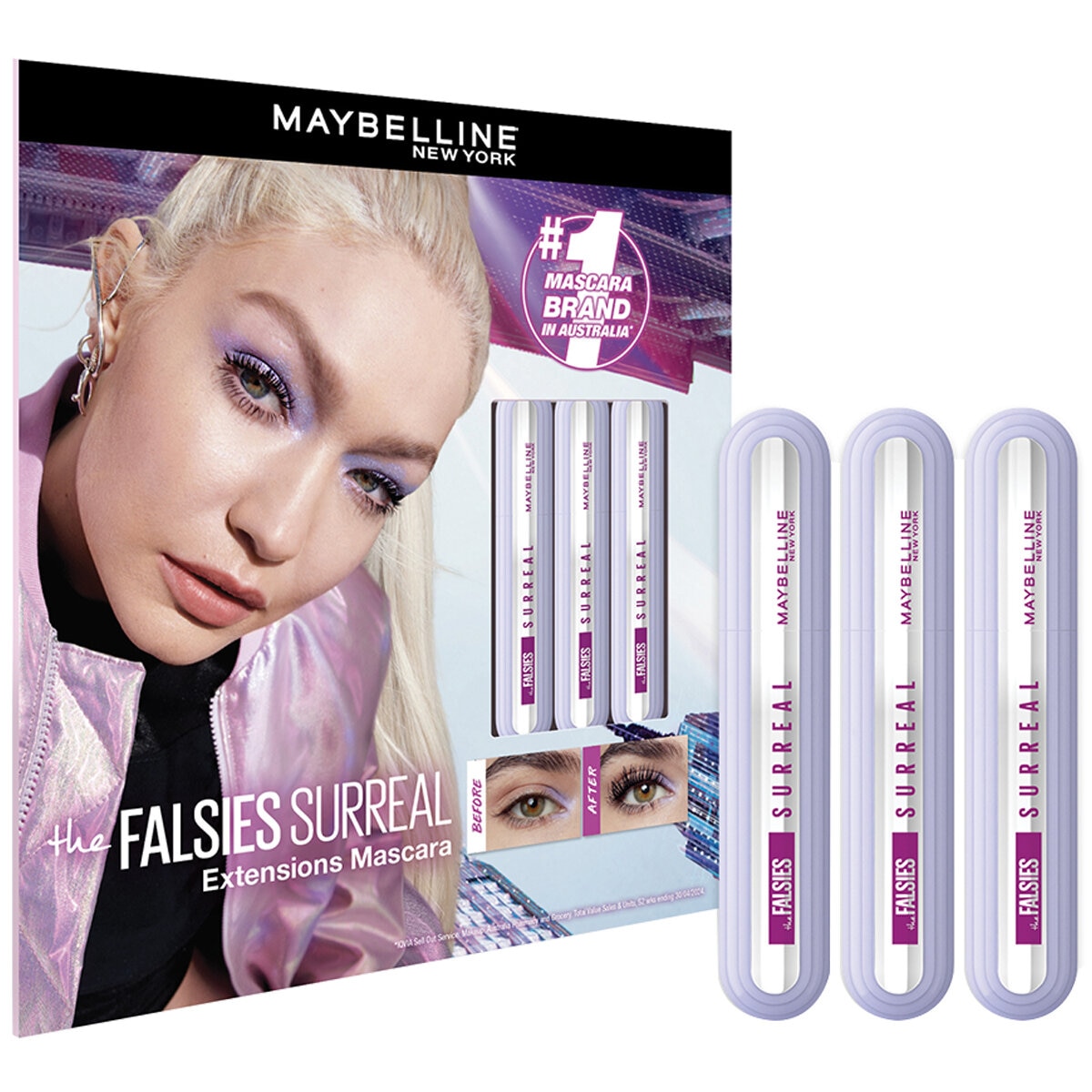 Maybelline Falsies Surreal Mascara 3 Pack Maybelline Falsies Surreal Mascara 3 Pack