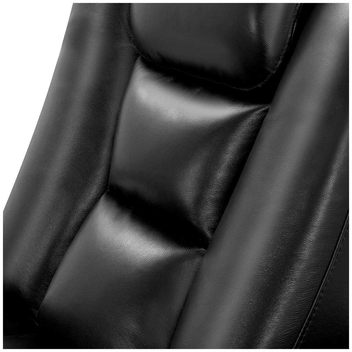 Valencia Theater Seating Venice 3 Seater Recliner, Black