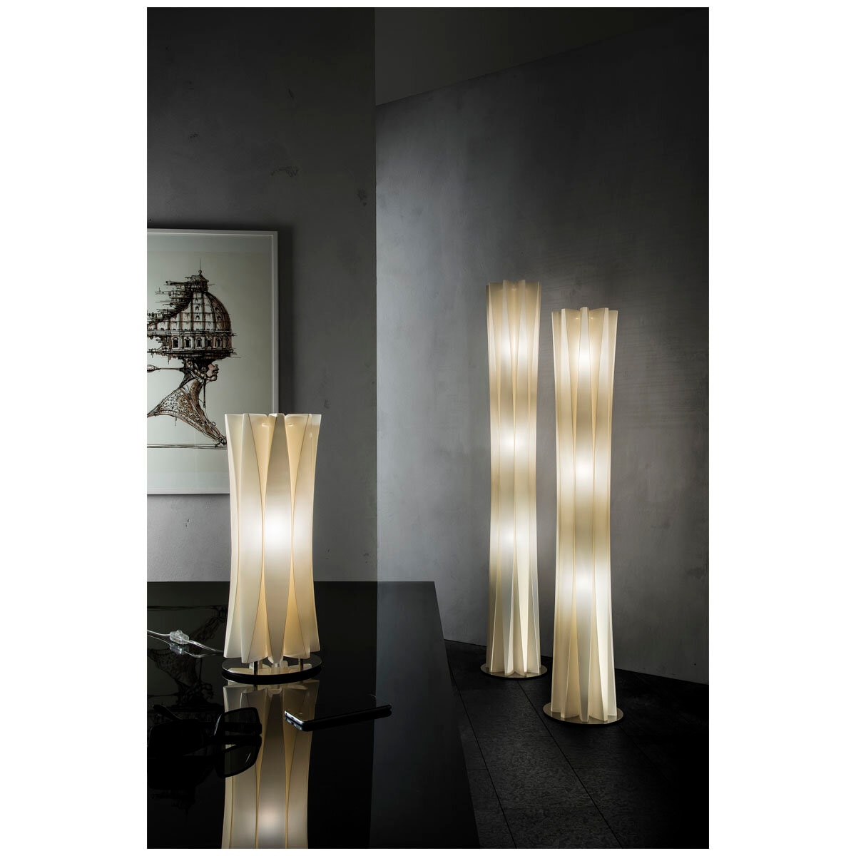 Slamp Bach Table Lamp Gold