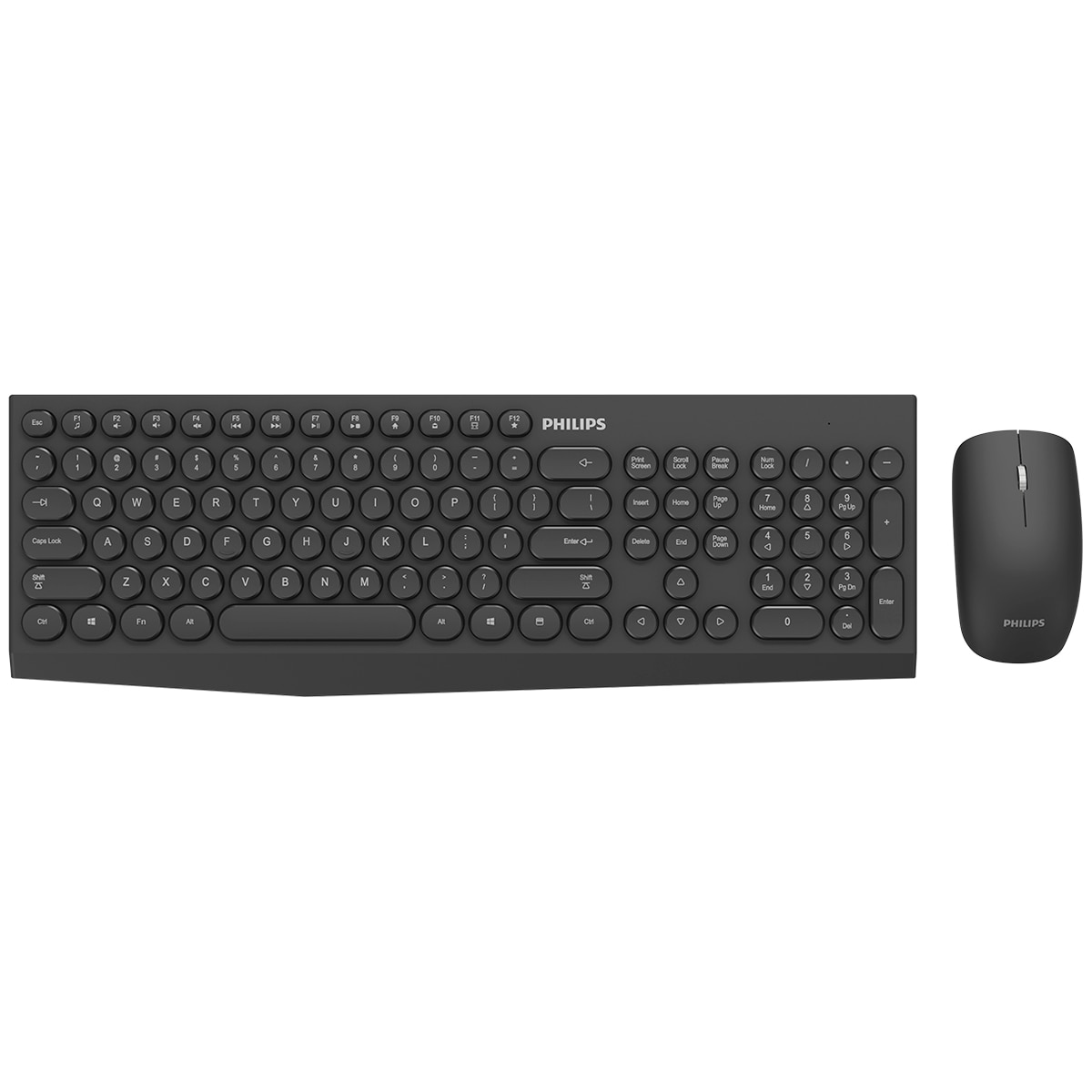 Philips Wireless Keyboard and Mouse Pack With Webcam Bundle