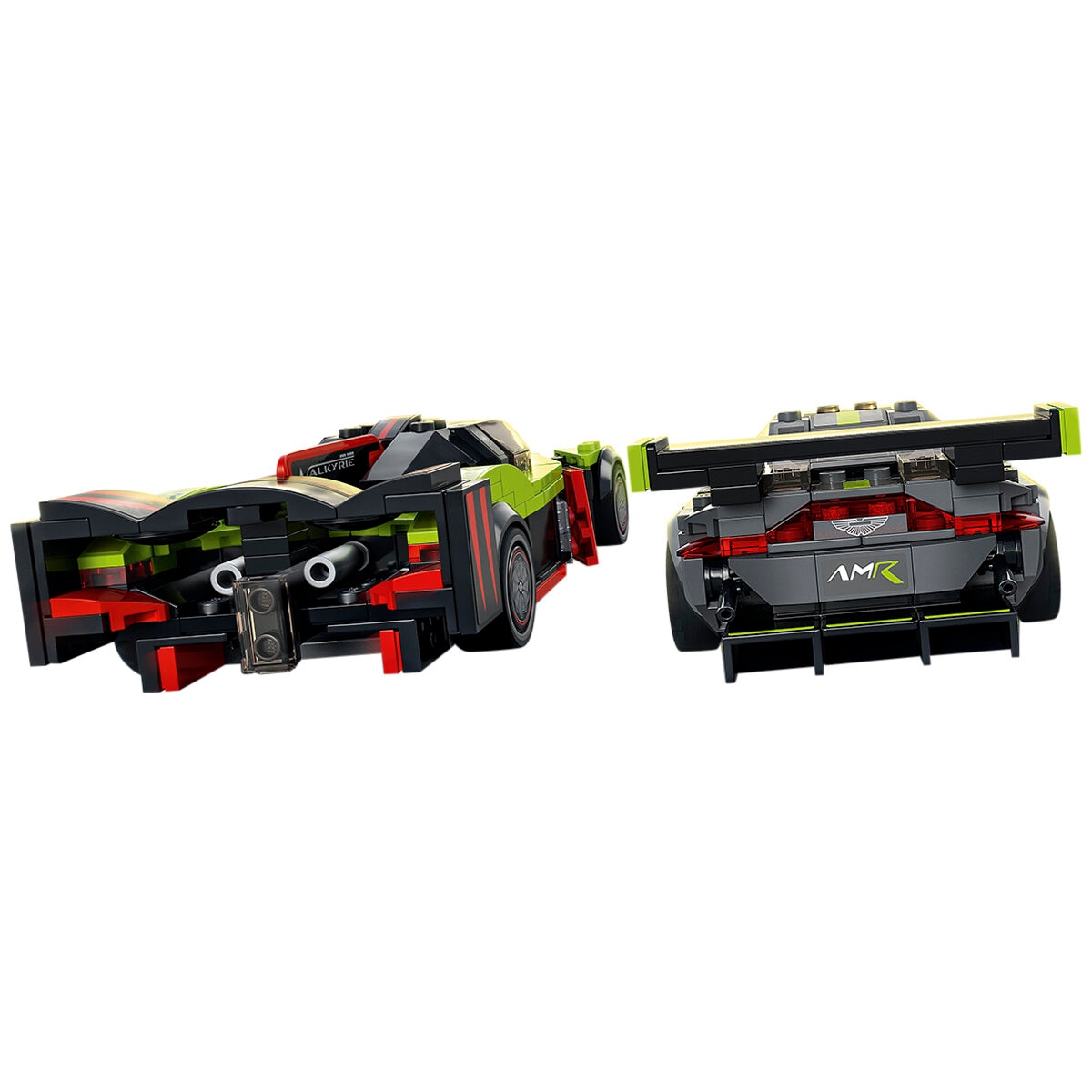 LEGO Aston Martin Valkyrie AMR Pro and Aston Martin Vantage GT3 76910