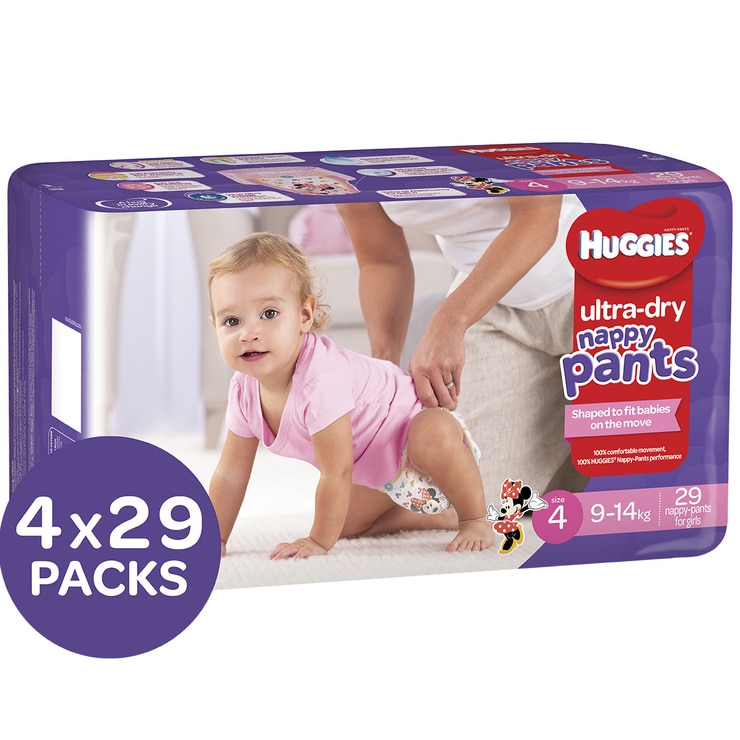 pull up nappies size 4