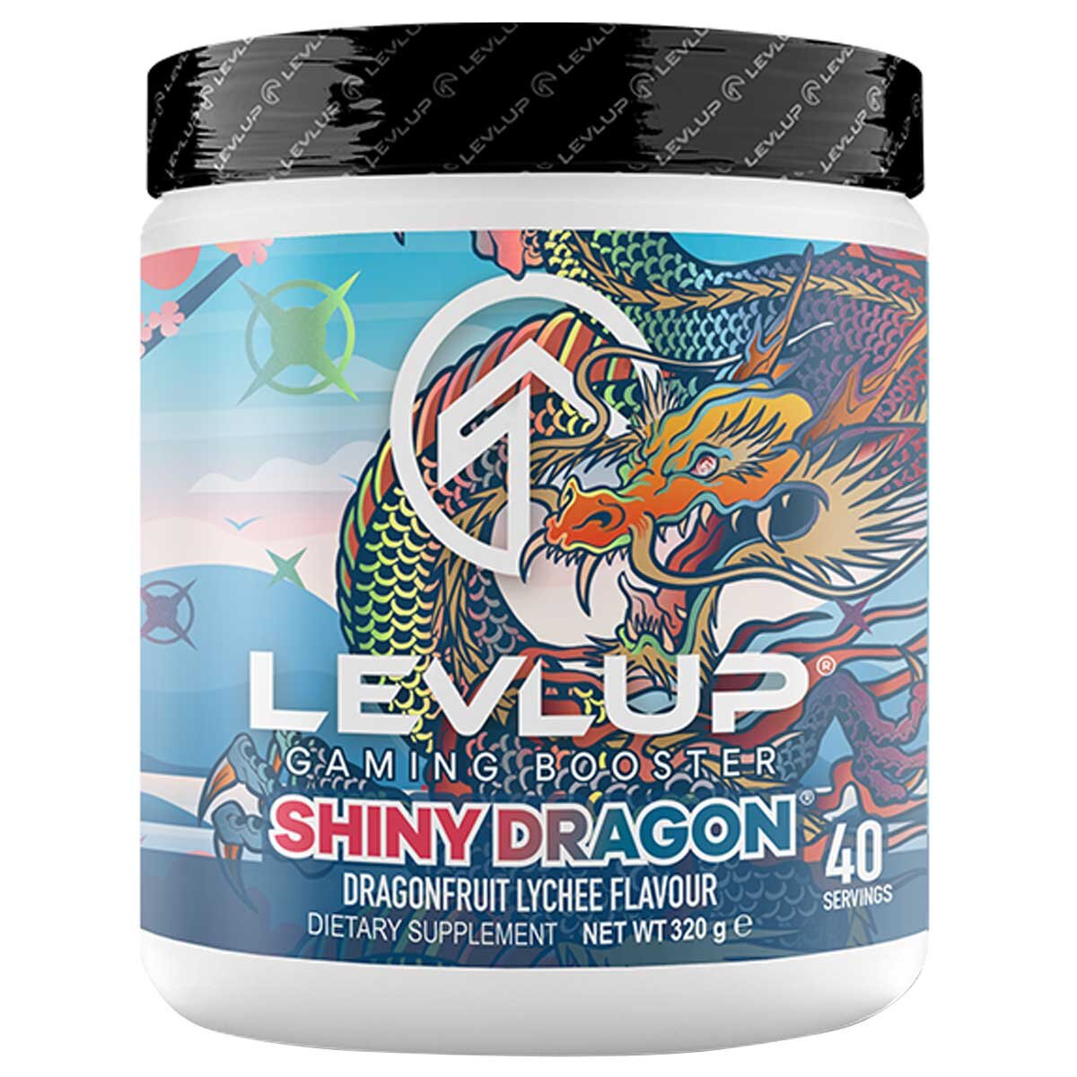 LEVLUP Booster 2 x 320g Dragonfruit Lychee