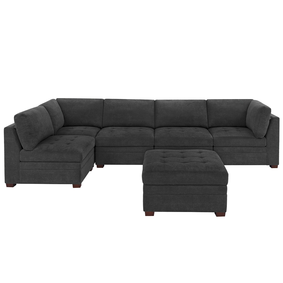 Thomasville 6 PC Modular Fabric Sectional