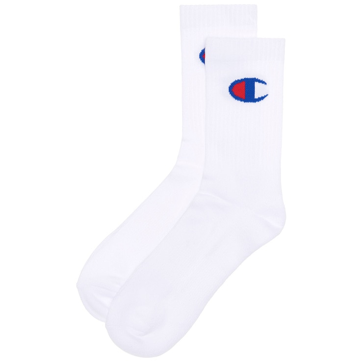 Champion Men's Crew Socks 8pk White | Costco Australia