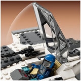 Lego mandalorian fang fighter vs. tie inter