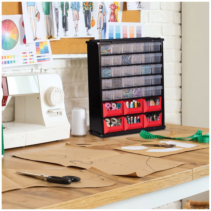 BirdRock Home Parts Bin Organiser BirdRock Home Parts Bin Organiser
