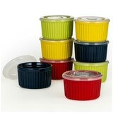 Signature Ramekin Bowls With Lid 8 Piece Set Signature Ramekin Bowls With Lid 8 Piece Set