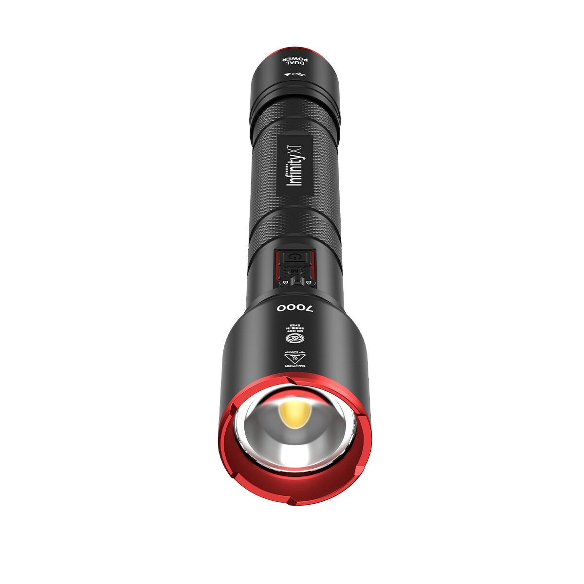 Infinity X1 7000 Lumen Dual Power Rechargeable Flashlight 1806405 Infinity X1 7000 Lumen Dual Power Rechargeable Flashlight 1806405