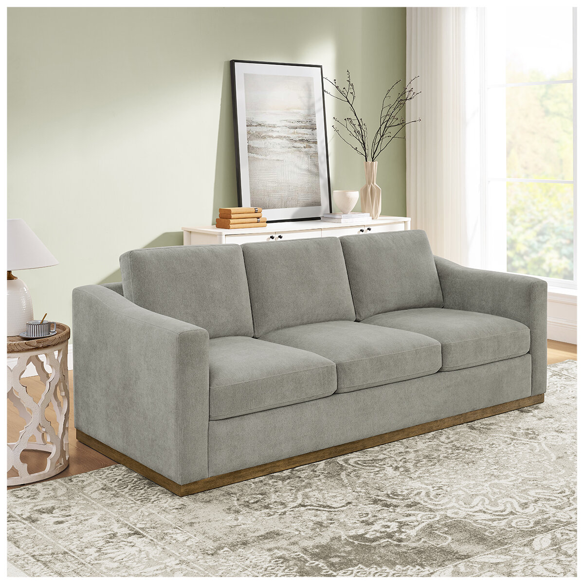 Thomasville Fabric Stationary Sofa