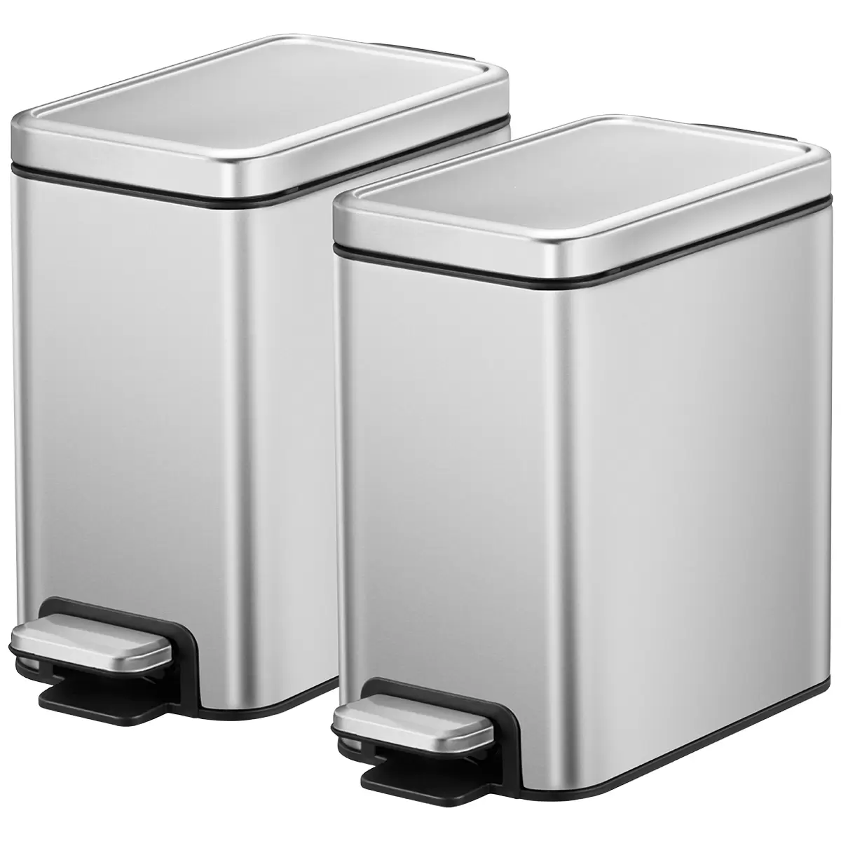 EKO Sensible Living Step Trash Can 2 x 6L