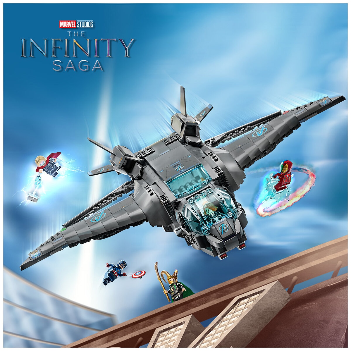 LEGO Super Heroes The Avengers Quinjet 76248