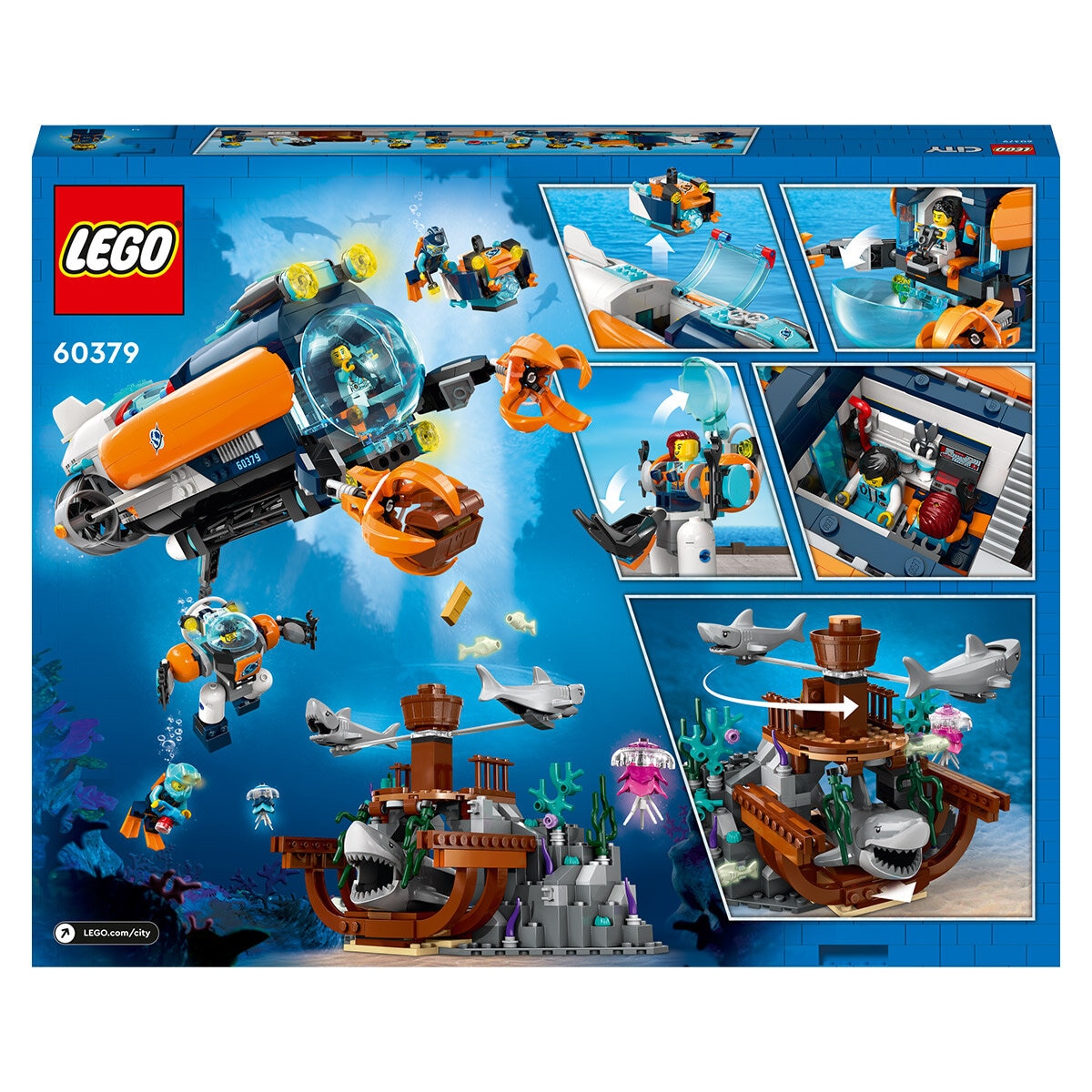 LEGO City Deep-Sea Explorer Submarine 60379