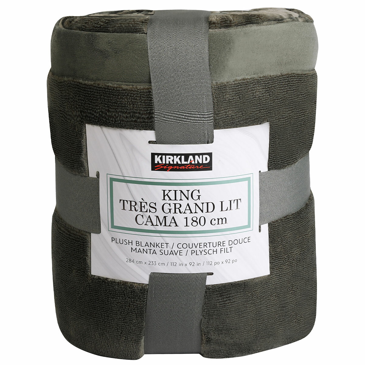 Kirkland Signature Plush Blanket King 284 x 233 cm Kirkland Signature Plush Blanket King 284 x 233 cm