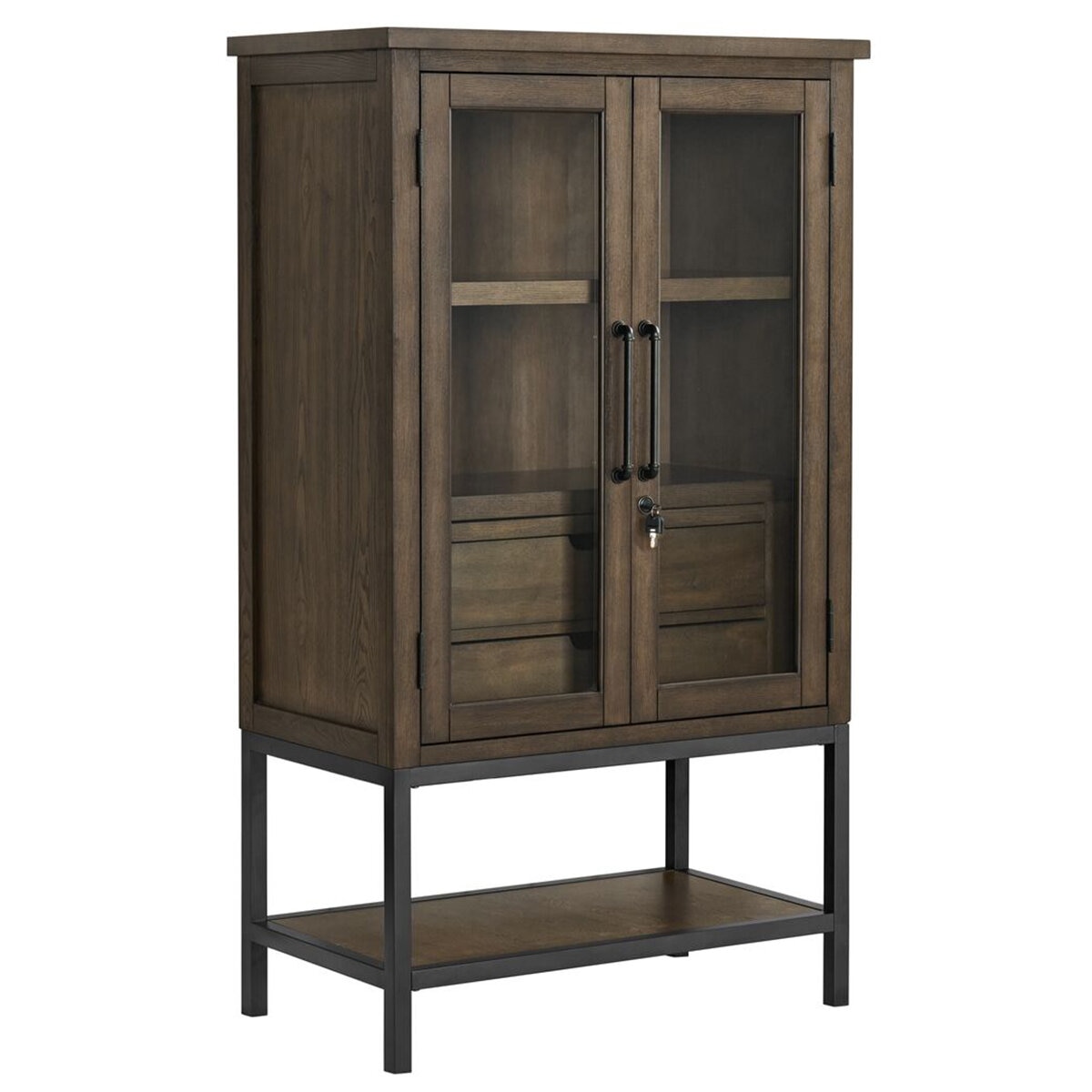 Bayside Furnishings 61in Wine Cabinet