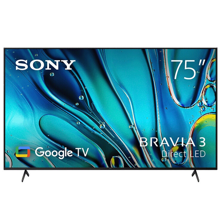 Sony 75 Inch BRAVIA 3 4K HDR Google TV K75S30 Sony 75 Inch BRAVIA 3 4K HDR Google TV K75S30