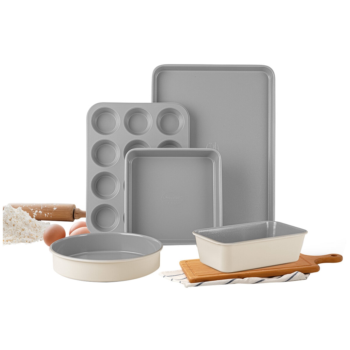 Gotham Pro Steel Ceramic Non-Stick Bakeware 5 Piece Set