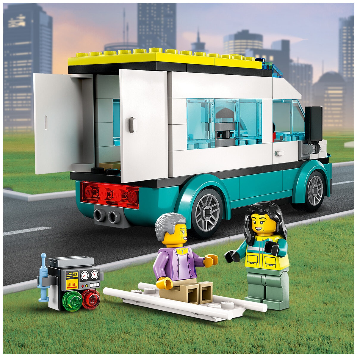 lego city emergency vehicles hq 60371