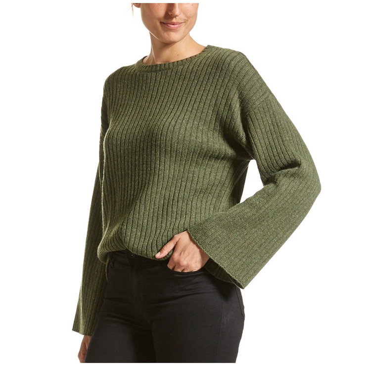 khaki sweater women's