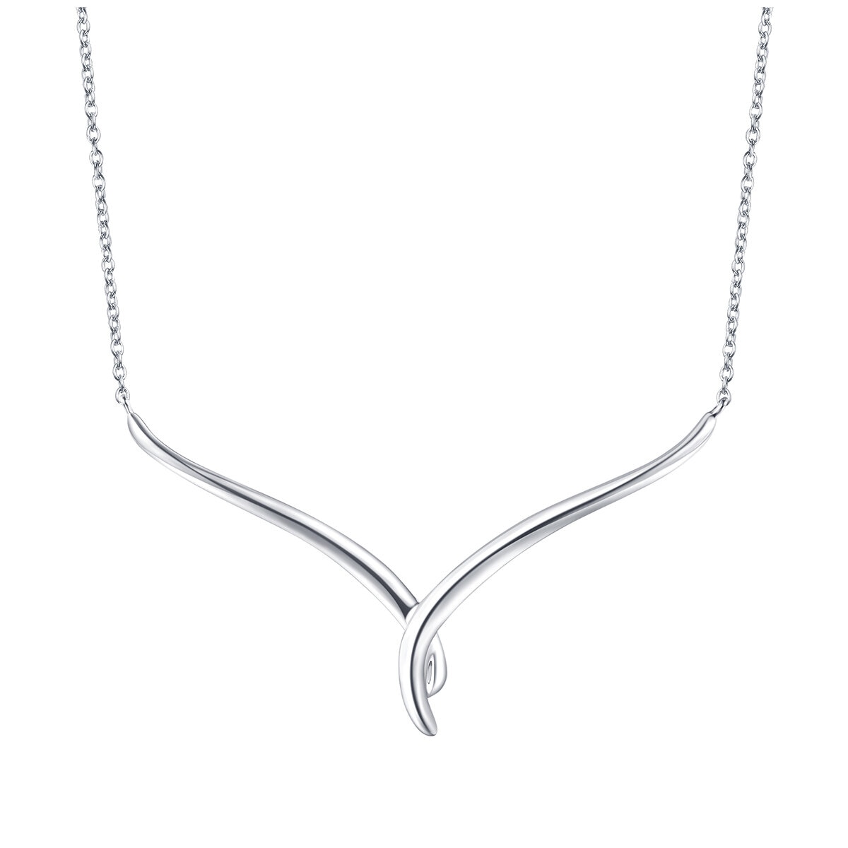 18KT White Gold 0.72ctw Diamond Necklace