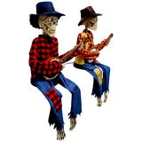 Animated Banjo Skeletons