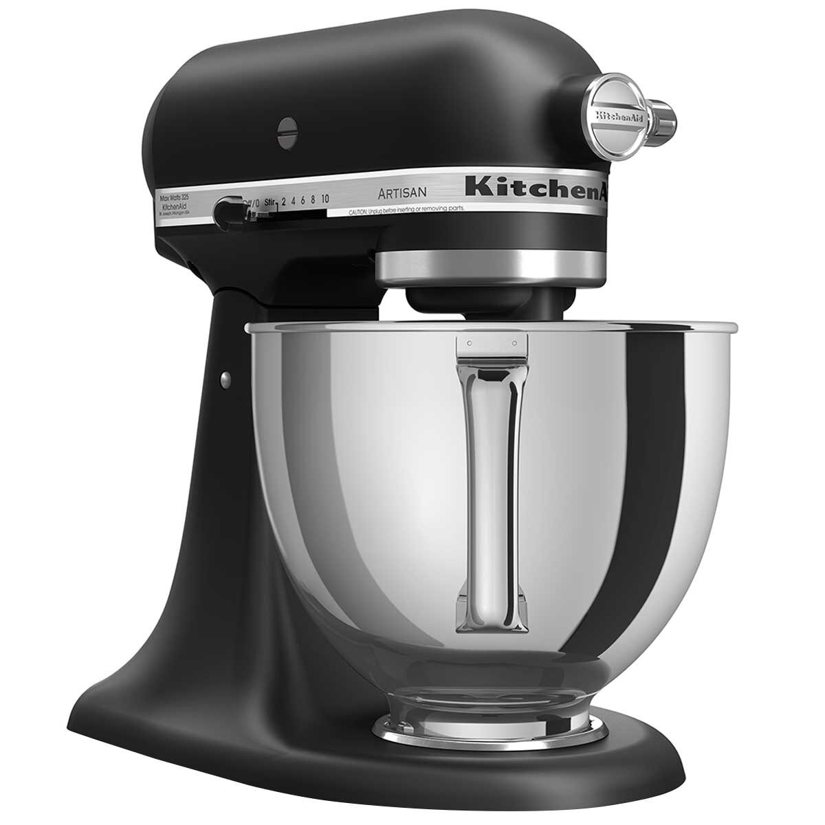 KitchenAid Artisan Stand Mixer 4.8L 5KSM150PSABM Black