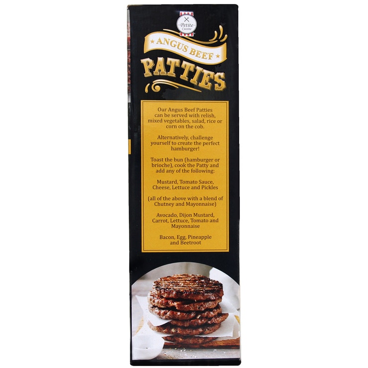 Petite Cuisine Angus Beef Patties 1.5kg | Costco Australia