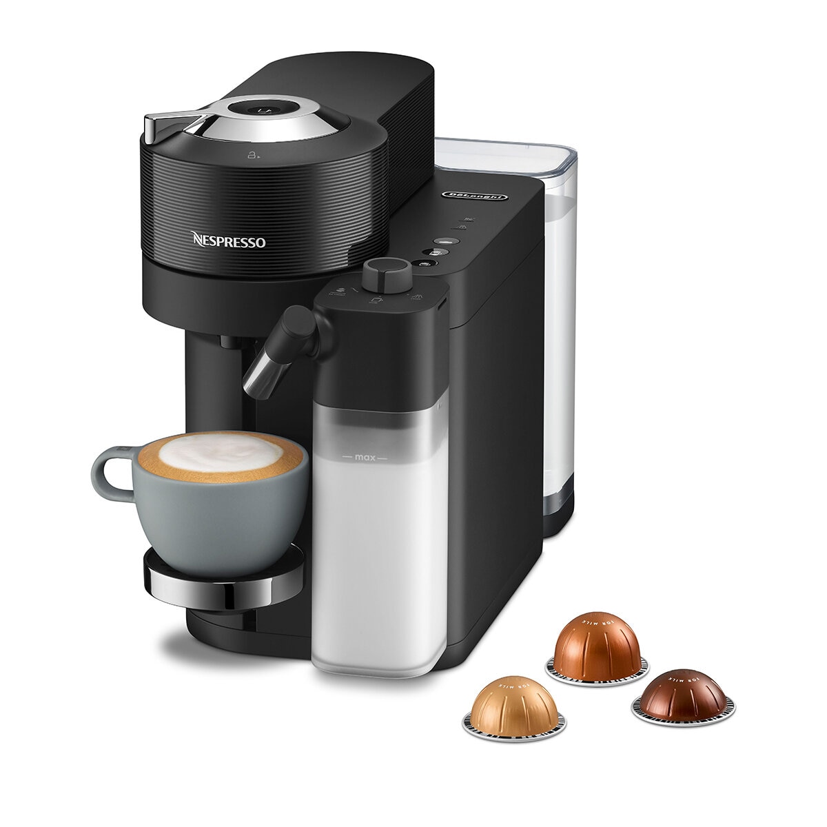 Nespresso De'longhi Vertuo Lattissima ENV300 Capsule Coffee Machine White Nespresso De'longhi Vertuo Lattissima ENV300 Capsule Coffee Machine White