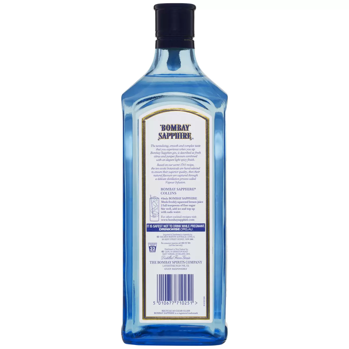 Bombay Sapphire London Dry Gin 1L