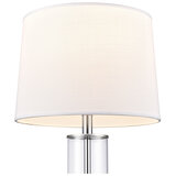 Bridgeport Designs Glass Column Table Lamp