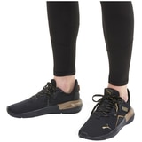 Puma Womens Flyer Runner Shoe - Black Gold