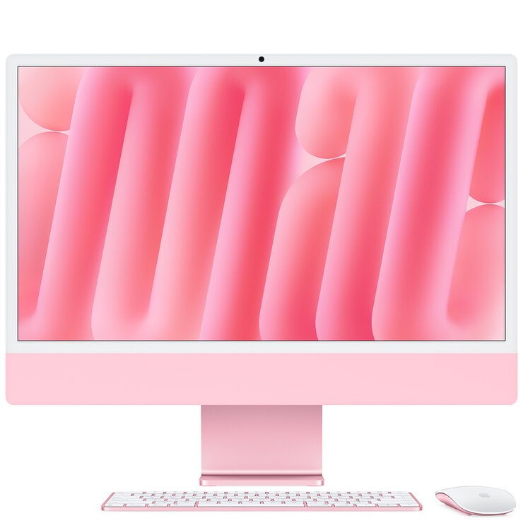 iMac 24 Inch With Retina 4.5 Display M4 Chip 10 Core GPU 24GB 512GB SSD Pink iMac 24 Inch With Retina 4.5 Display M4 Chip 10 Core GPU 24GB 512GB SSD Pink