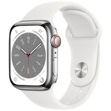 Apple Watch Series 8 GPS + Cellular 41mm Graphite Stainless Steel Case with Midnight Sport Band