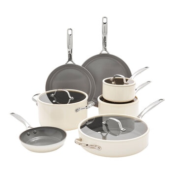 Greenpan Eras Ceramic Non-Stick Cookware 11 Piece Greenpan Eras Ceramic Non-Stick Cookware 11 Piece