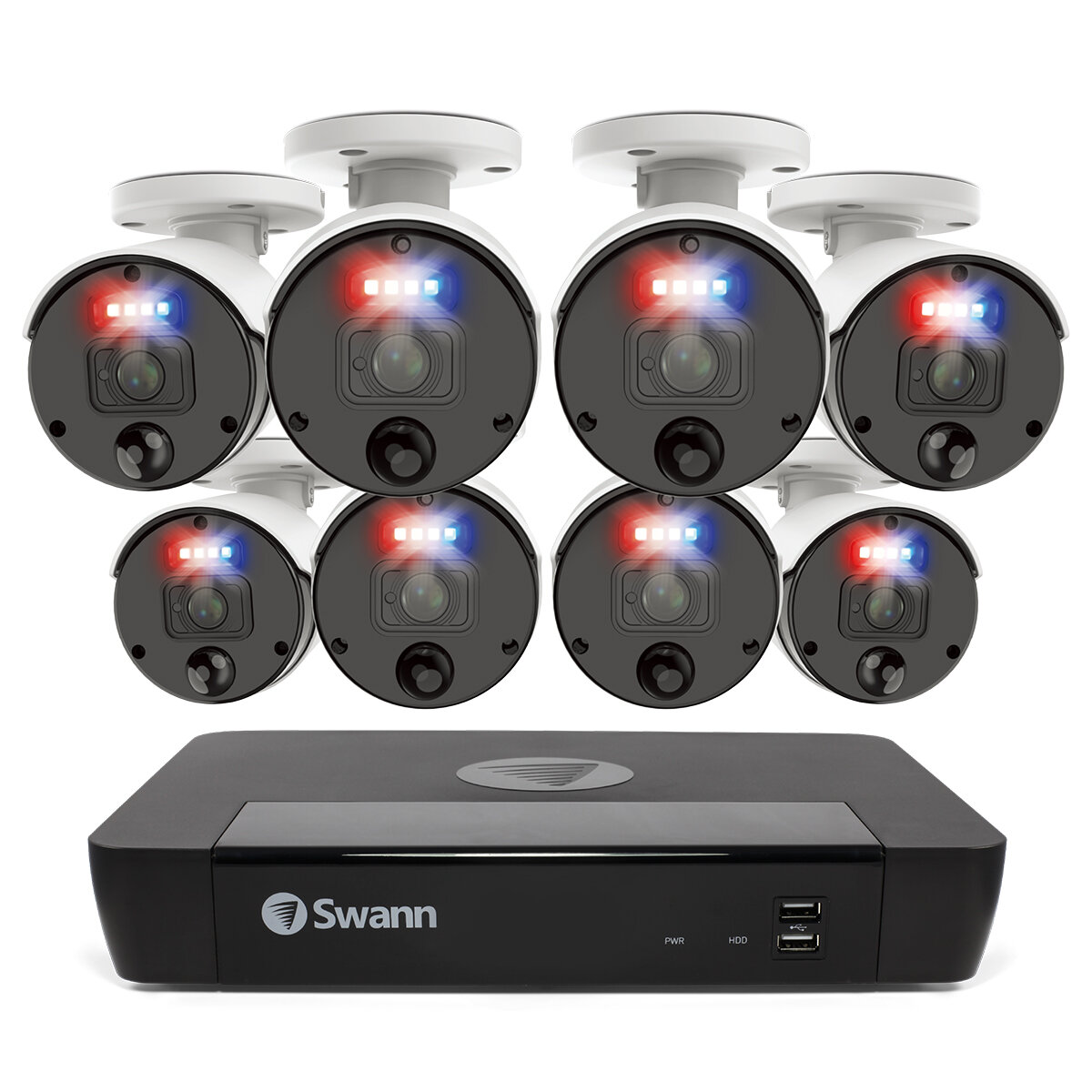 Swann 8 Camera 8 Channel 4K NVR Security System 2TB 5MP SWNVK-879808-AU