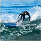 Wavestorm Classic Surfboard 2.4m Blue White Aqua