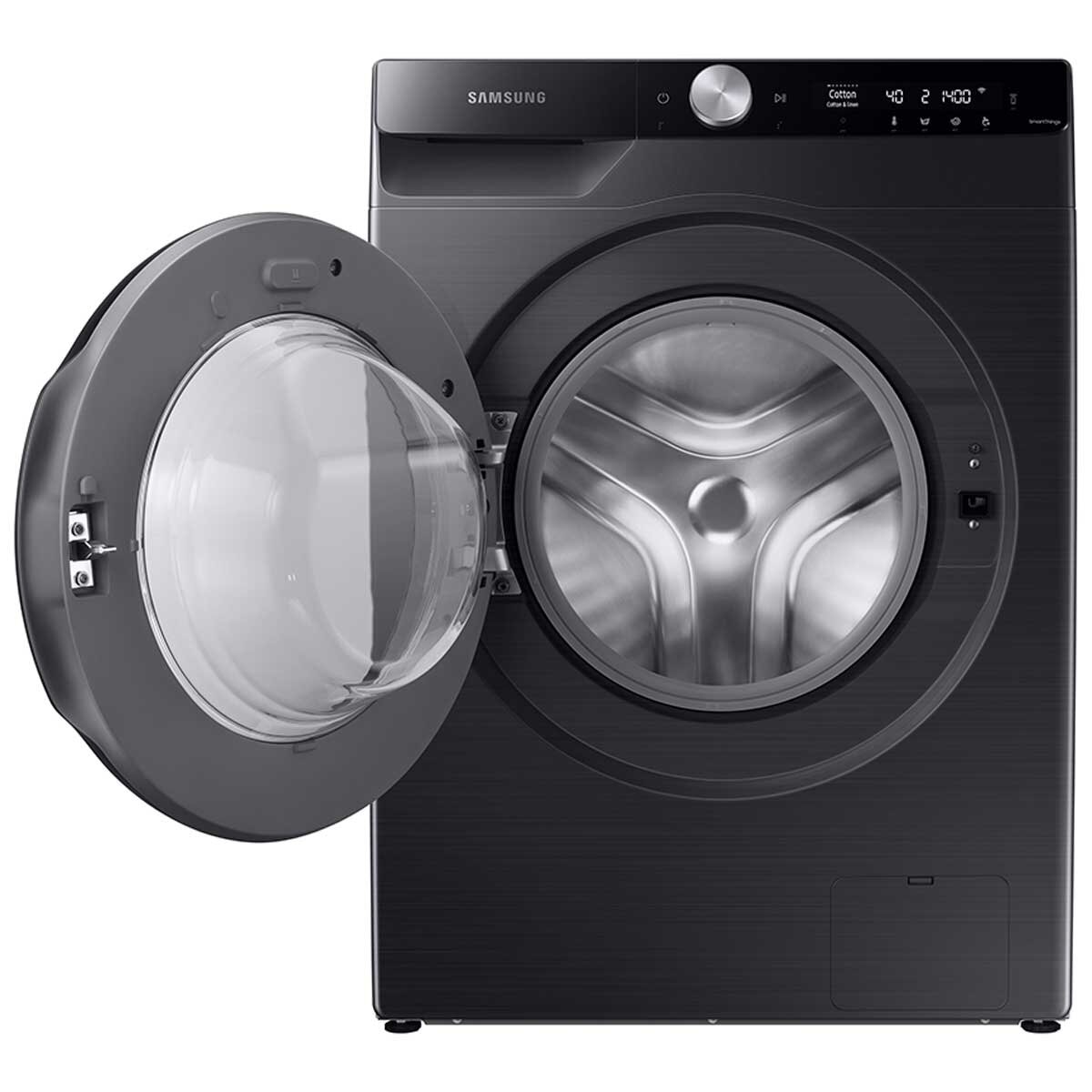 Samsung 9kg Front Load Washer With Steam Wash Cycle Black WW90T604DAB