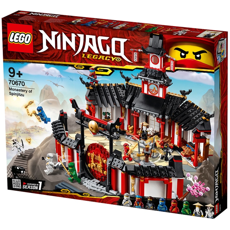 LEGO Ninjago Monastery of Spinjitzu 70670 | Costco Australia