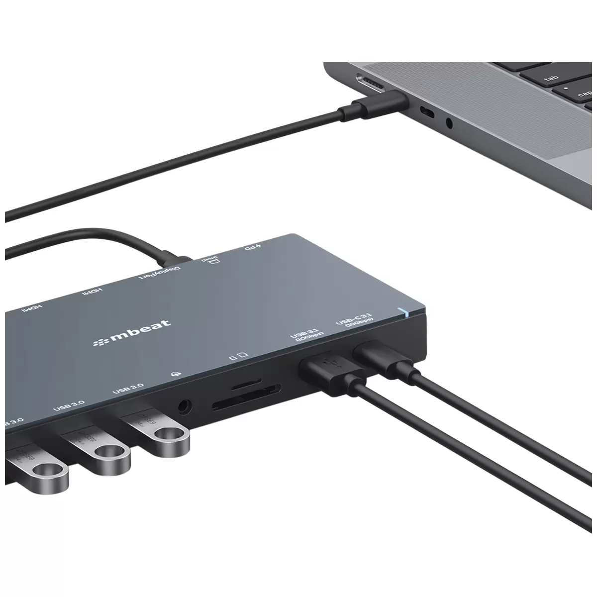 mbeat 15-in-1 4K Triple Display USB-C Dock MB-UCD-X15
