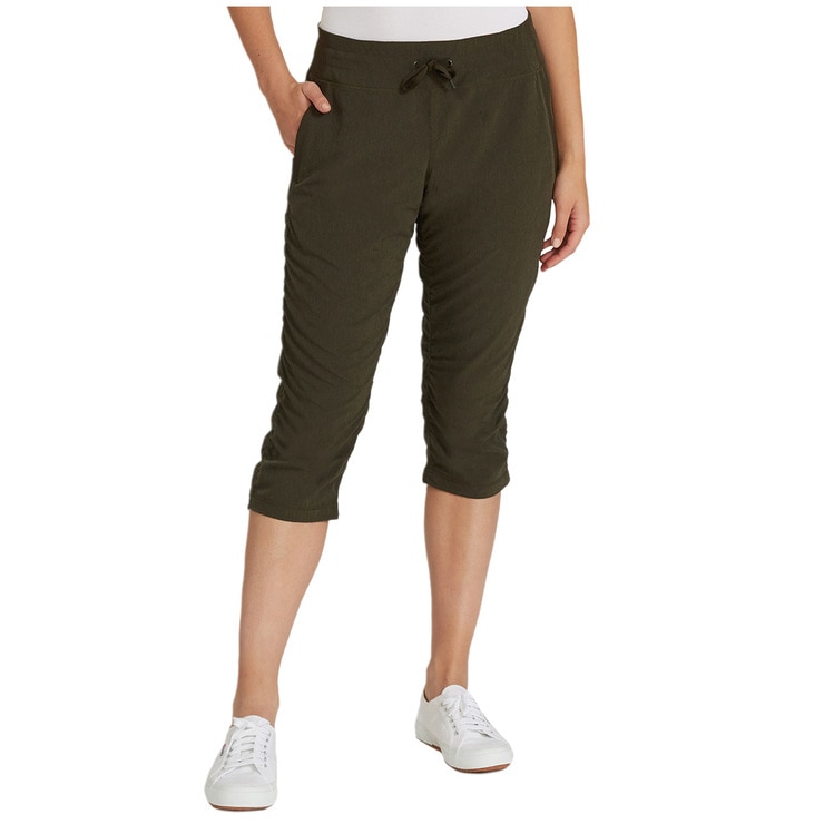 Kirkland Signature Women's Woven Capri Pants Heather | Costco Australia